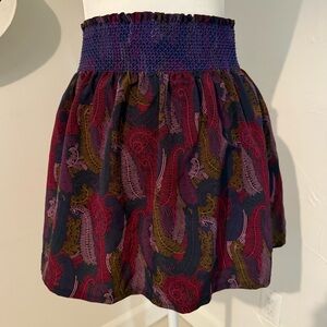 Kimchi Blue Lightweight Paisley Skirt - Size Large